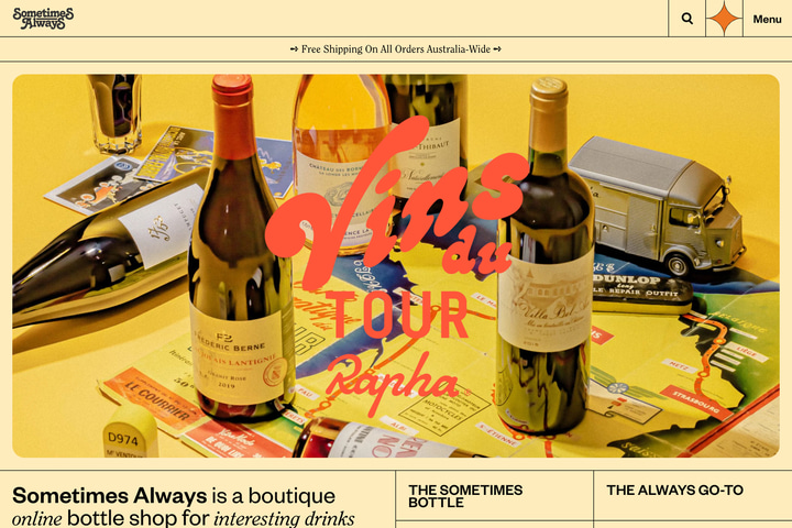 Sometimes Always website preview